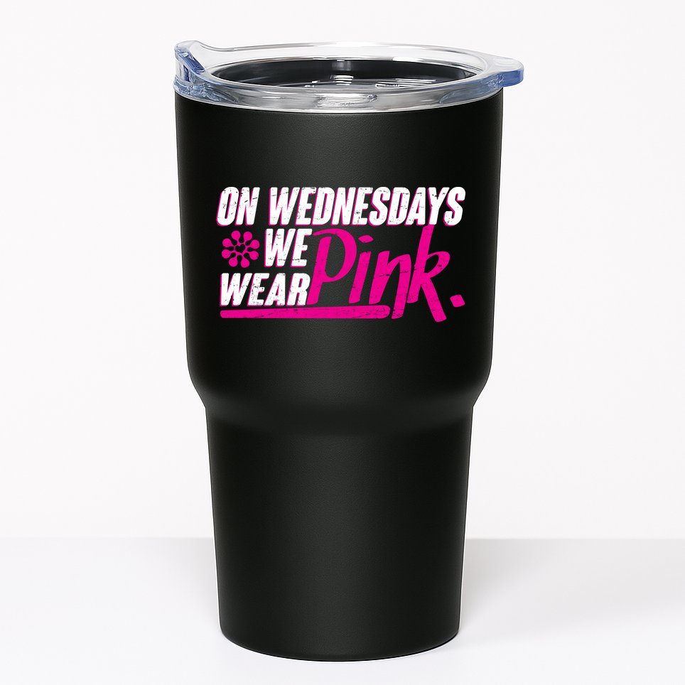 On Wednesday We Wear Pink Tumbler