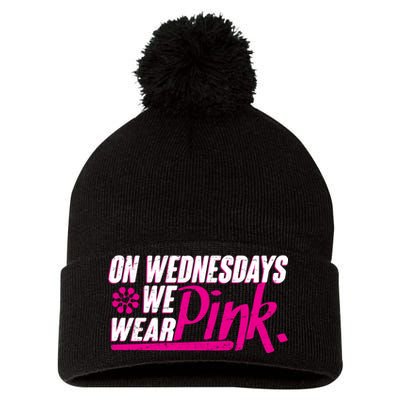 On Wednesday We Wear Pink Pom Pom 12in Knit Beanie