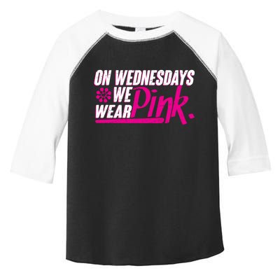 On Wednesday We Wear Pink Toddler Fine Jersey T-Shirt