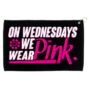 On Wednesday We Wear Pink Grommeted Golf Towel