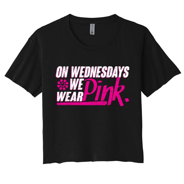 On Wednesday We Wear Pink Crop Top