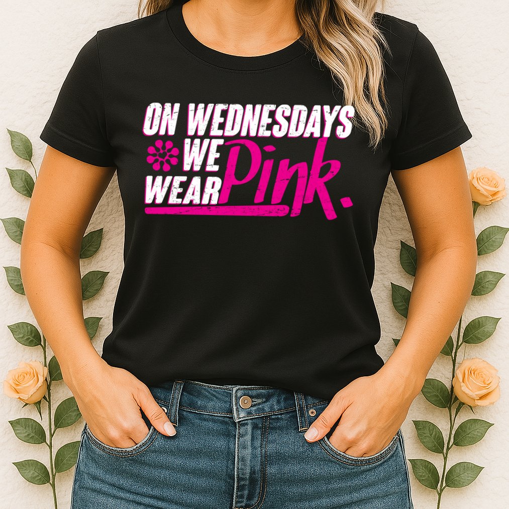 On Wednesday We Wear Pink Womens T-Shirt
