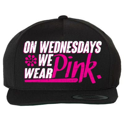 On Wednesday We Wear Pink Wool Snapback Cap