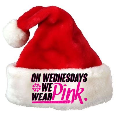 On Wednesday We Wear Pink Premium Christmas Santa Hat