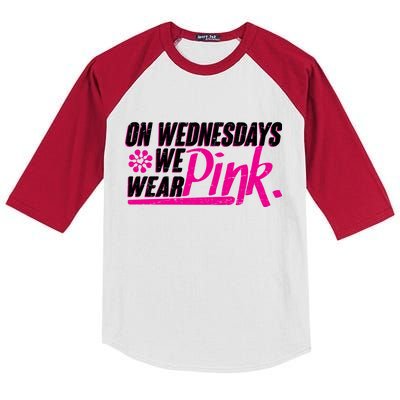 On Wednesday We Wear Pink Kids Colorblock Raglan Jersey