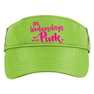 On Wednesdays We Wear Pink Adult Drive Performance Visor