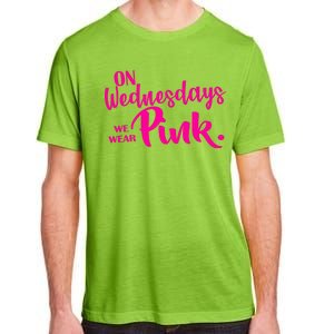 On Wednesdays We Wear Pink Adult ChromaSoft Performance T-Shirt