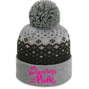 On Wednesdays We Wear Pink The Baniff Cuffed Pom Beanie