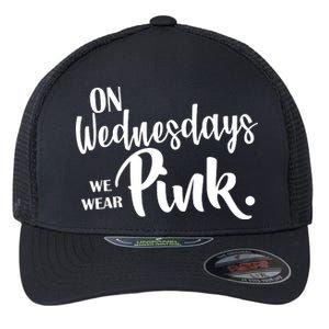 On Wednesdays We Wear Pink Flexfit Unipanel Trucker Cap