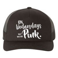 On Wednesdays We Wear Pink Yupoong Adult 5-Panel Trucker Hat