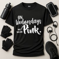 On Wednesdays We Wear Pink Cooling Performance Crew T-Shirt