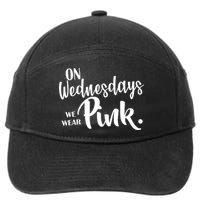 On Wednesdays We Wear Pink 7-Panel Snapback Hat