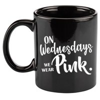 On Wednesdays We Wear Pink 11oz C Handle Ceramic Mug