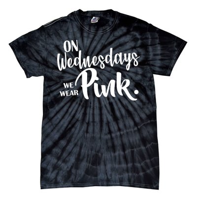 On Wednesdays We Wear Pink Tie-Dye T-Shirt