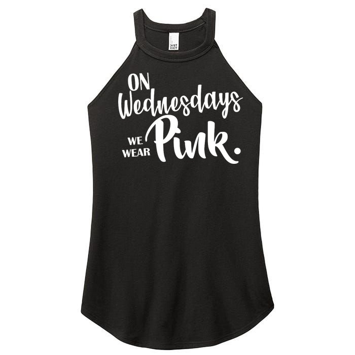 On Wednesdays We Wear Pink Women's Perfect Tri Rocker Tank