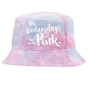 On Wednesdays We Wear Pink Tie-Dyed Bucket Hat