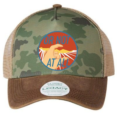 Or Not At All Hand Emblem Legacy Tie Dye Trucker Hat