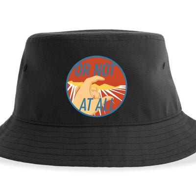 Or Not At All Hand Emblem Sustainable Bucket Hat