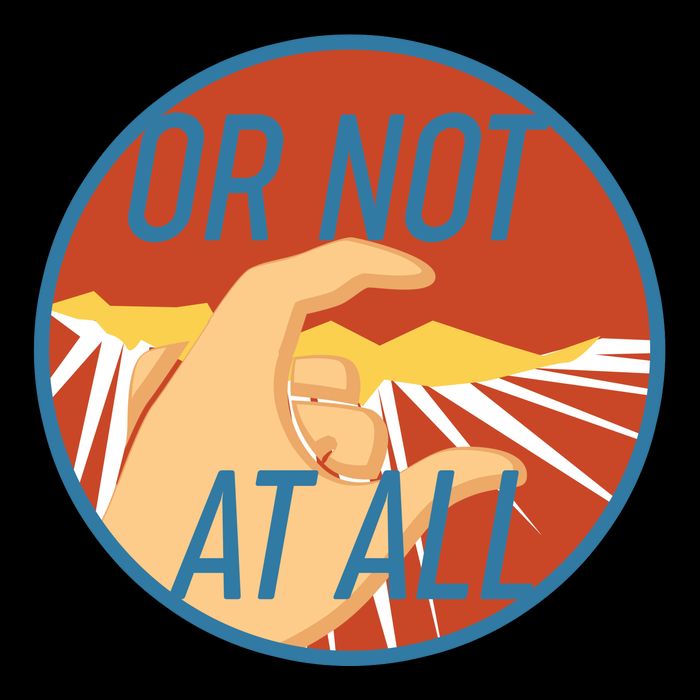 Or Not At All Hand Emblem 16 in Basic Backpack