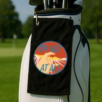 Or Not At All Hand Emblem Golf Towel