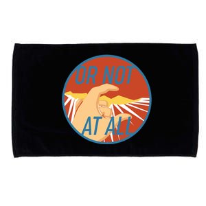 Or Not At All Hand Emblem Microfiber Hand Towel