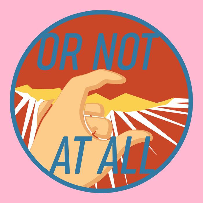 Or Not At All Hand Emblem Premium T-Shirt