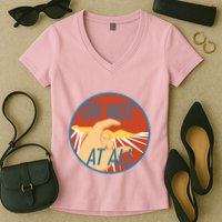 Or Not At All Hand Emblem Women's V-Neck T-Shirt