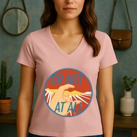 Or Not At All Hand Emblem Women's V-Neck T-Shirt
