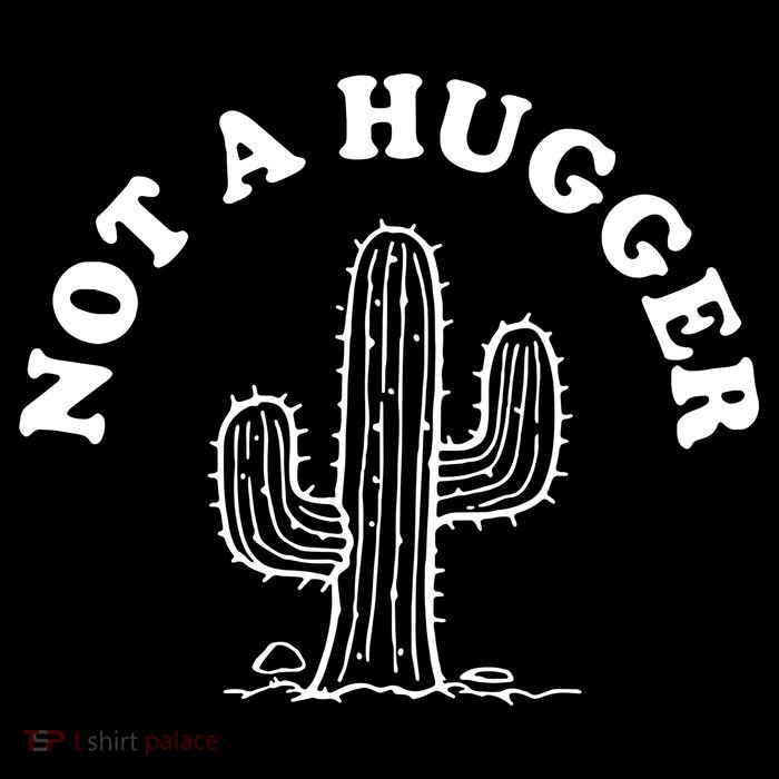 Official Not A Hugger Poster