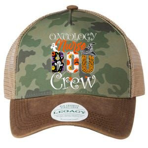 Oncology Nurse Boo Crew Halloween Oncology Nurse Costume Legacy Tie Dye Trucker Hat