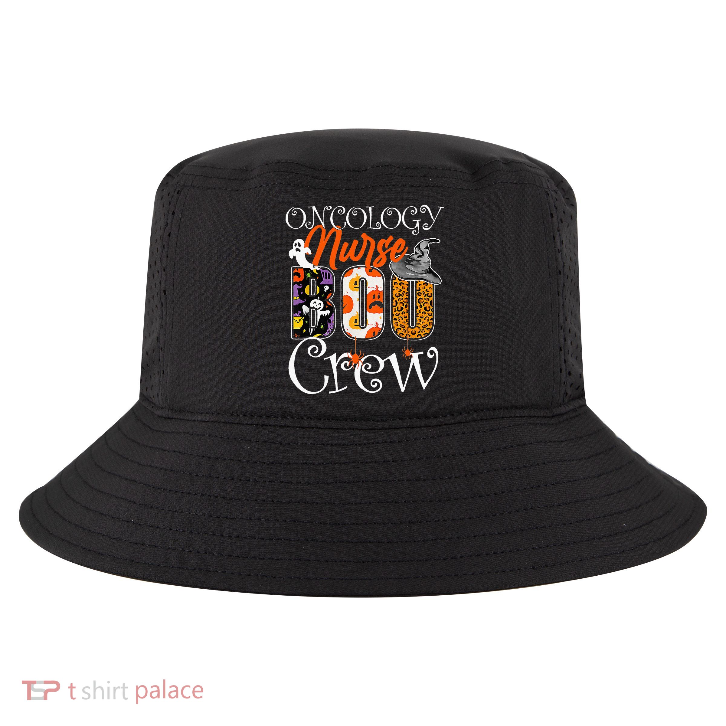 Oncology Nurse Boo Crew Halloween Oncology Nurse Costume Cool Comfort Performance Bucket Hat
