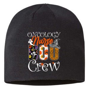 Oncology Nurse Boo Crew Halloween Oncology Nurse Costume Sustainable Beanie