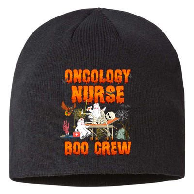 Oncology Nurse Boo Crew Sustainable Beanie