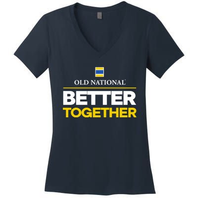 Old National Better Together Women's V-Neck T-Shirt