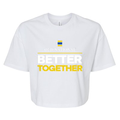 Old National Better Together Bella+Canvas Jersey Crop Tee