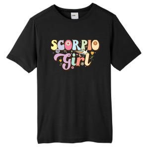 October November Birthday Zodiac Sign Groovy Scorpio Great Gift Tall Fusion ChromaSoft Performance T-Shirt