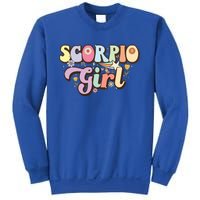 October November Birthday Zodiac Sign Groovy Scorpio Great Gift Sweatshirt