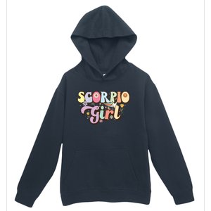 October November Birthday Zodiac Sign Groovy Scorpio Great Gift Urban Pullover Hoodie