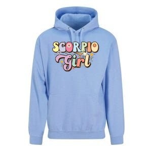 October November Birthday Zodiac Sign Groovy Scorpio Great Gift Unisex Surf Hoodie