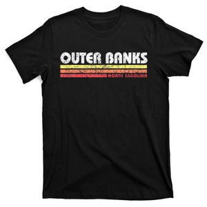 Obx North Carolina Nc Retro Souvenir T-Shirt