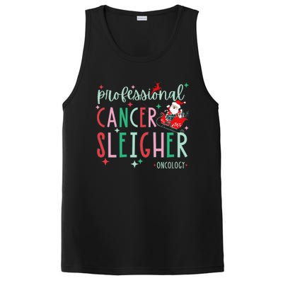 Oncology Nurse Christmas Professional Cancer Sleigher PosiCharge Competitor Tank