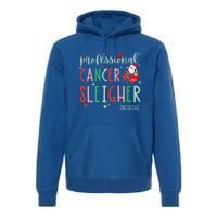 Oncology Nurse Christmas Professional Cancer Sleigher Premium Hoodie