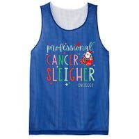 Oncology Nurse Christmas Professional Cancer Sleigher Mesh Reversible Basketball Jersey Tank