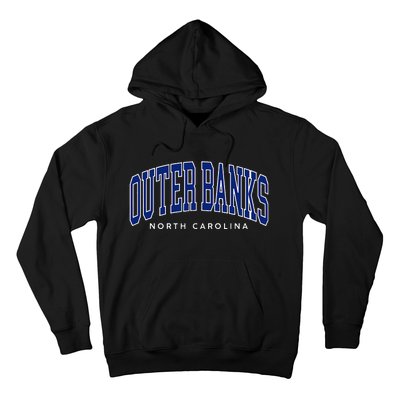 Obx North Carolina Summer Retro Preppy Throwback Hoodie