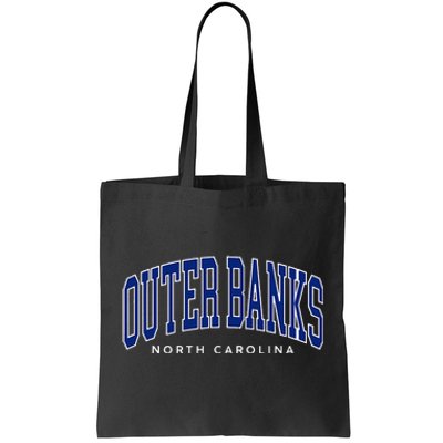 Obx North Carolina Summer Retro Preppy Throwback Tote Bag