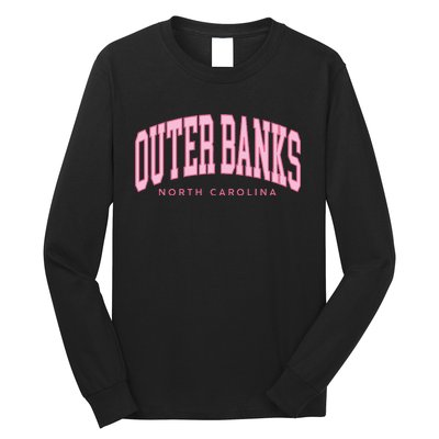 Obx North Carolina Summer Preppy Throwback Long Sleeve Shirt