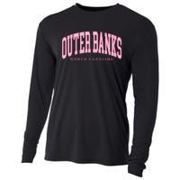 Obx North Carolina Summer Preppy Throwback Cooling Performance Long Sleeve Crew