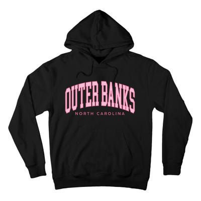 Obx North Carolina Summer Preppy Throwback Tall Hoodie