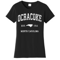 Ocracoke North Carolina Nc Vintage Athletic Women's T-Shirt