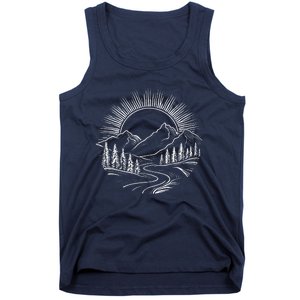 Outdoors Nature Cool Hiking Camping Summer Tank Top